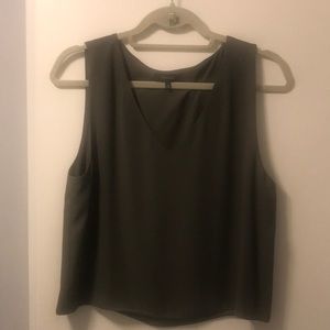 Babaton green blouse